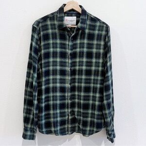Cloudveil Flannel Plaid Work Button Shirt Size L